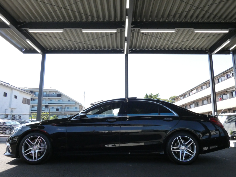 メルセデスベンツ Sクラス S550 ﾛﾝｸﾞ AMGﾗｲﾝ ﾚｰﾀﾞｰｾｰﾌﾃｨPKG　中期 AMG63ﾀｲﾌﾟｴｱﾛ/19ｲﾝﾁAW ﾌﾞﾗｯｸﾅｯﾊﾟﾚｻﾞｰ/前後ﾍﾞﾝﾁﾚｰﾀｰ ﾊﾟﾉﾗﾏSR ﾅﾋﾞ 地ﾃﾞｼﾞ 360度ｶﾒﾗ Burmester ｴｱﾊﾞﾗﾝｽPKG 自動ﾄﾗﾝｸ/ﾌｯﾄOP ｷｰﾚｽｺﾞｰ ﾄﾞﾗﾚｺ LEDﾗｲﾄ/自動HB ｱﾝﾋﾞｴﾝﾄﾗｲﾄ　2年保証付
