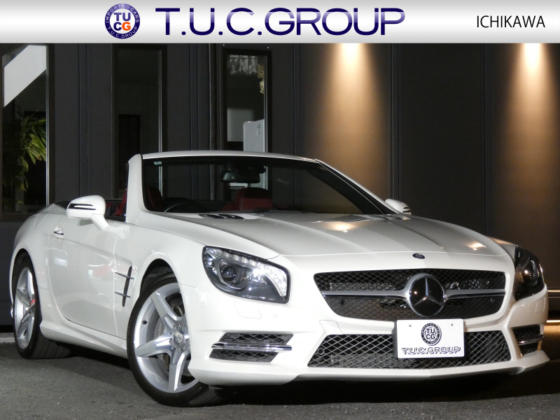 メルセデスベンツ SLクラス SL350 AMGｽﾎﾟｰﾂ&ABC&ﾚｰﾀﾞｰｾｰﾌﾃｨPKG　AMGｴｱﾛ/19ｲﾝﾁAW ﾏｼﾞｯｸｽｶｲﾙｰﾌ ｷｰﾚｽｺﾞｰ 赤革/ﾍﾞﾝﾁﾚｰﾀｰ HDDﾅﾋﾞ 地ﾃﾞｼﾞ Bｶﾒﾗ BTｵｰﾃﾞｨｵ harman/kardon ﾊﾟﾄﾞﾙｼﾌﾄ 自動ﾄﾗﾝｸ/ﾌｯﾄOP付 ｷｾﾉﾝ/自動HB ｱﾝﾋﾞｴﾝﾄﾗｲﾄ　2年保証付