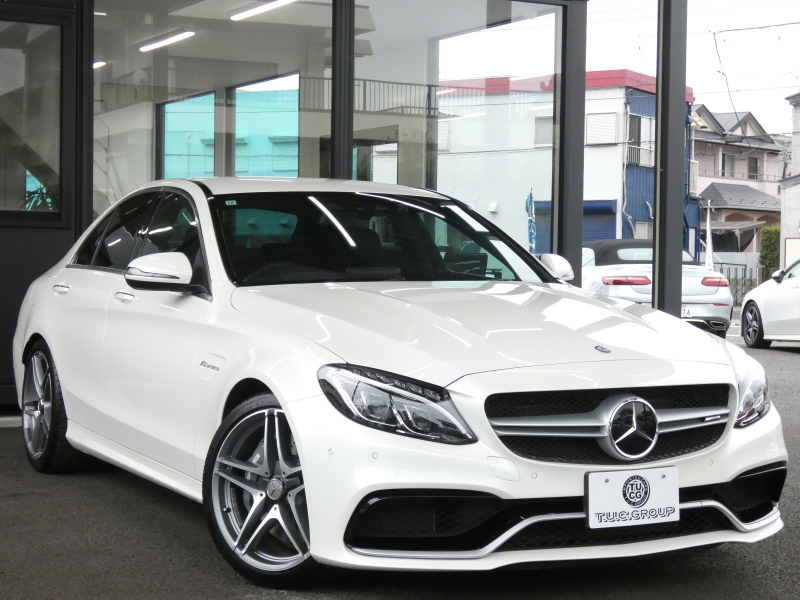 AMG Cクラス C63 ｴｸｽｸﾙｰｼﾌﾞ&ﾚｰﾀﾞｰｾｰﾌﾃｨPKG　1ｵｰﾅｰ AMG19ｲﾝﾁAW&AMGｴｱﾛ ﾌﾞﾗｯｸﾅｯﾊﾟﾚｻﾞｰ ﾅﾋﾞTV Bｶﾒﾗ Burmester 純正ﾄﾞﾗﾚｺ 自動ﾄﾗﾝｸ/ﾌｯﾄOP ｴｱﾊﾞﾗﾝｽPKG/ﾊﾟﾌｭｰﾑｱﾄﾏｲｻﾞｰ AMGﾗｲﾄﾞｺﾝﾄﾛｰﾙｻｽ AMG強化ﾌﾞﾚｰｷ LEDﾍｯﾄﾞﾗｲﾄ　2年保証付