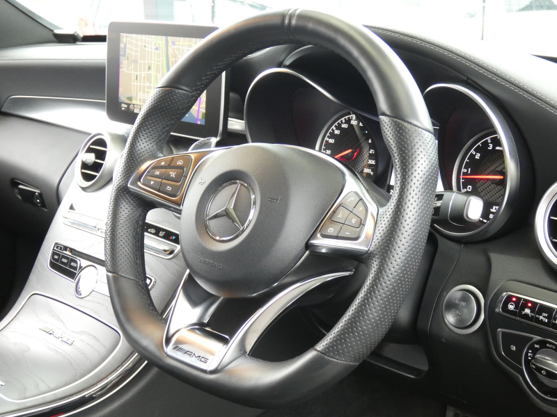 AMG Cクラス C63 ｴｸｽｸﾙｰｼﾌﾞ&ﾚｰﾀﾞｰｾｰﾌﾃｨPKG　1ｵｰﾅｰ AMG19ｲﾝﾁAW&AMGｴｱﾛ ﾌﾞﾗｯｸﾅｯﾊﾟﾚｻﾞｰ ﾅﾋﾞTV Bｶﾒﾗ Burmester 純正ﾄﾞﾗﾚｺ 自動ﾄﾗﾝｸ/ﾌｯﾄOP ｴｱﾊﾞﾗﾝｽPKG/ﾊﾟﾌｭｰﾑｱﾄﾏｲｻﾞｰ AMGﾗｲﾄﾞｺﾝﾄﾛｰﾙｻｽ AMG強化ﾌﾞﾚｰｷ LEDﾍｯﾄﾞﾗｲﾄ　2年保証付