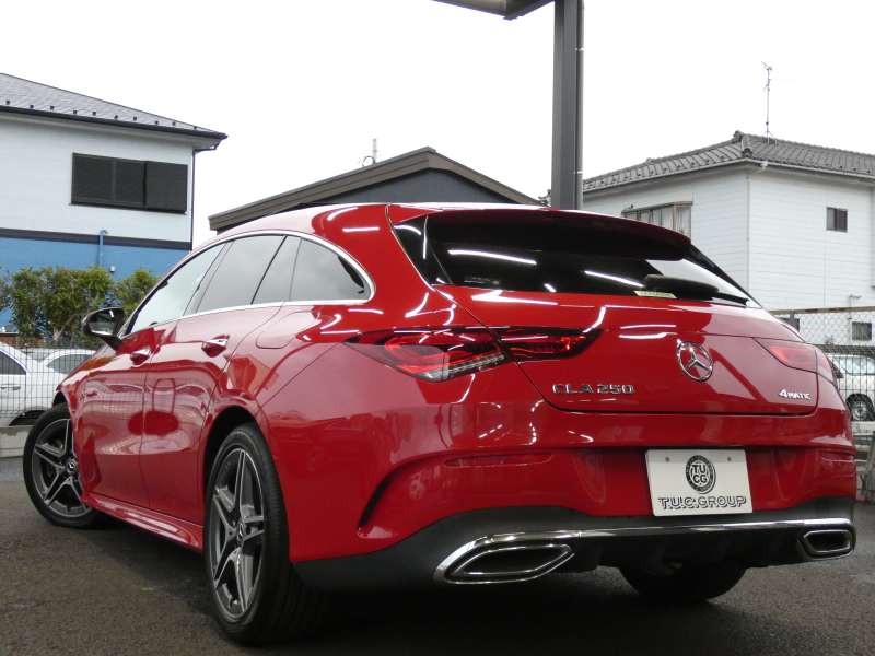 メルセデスベンツ CLAクラス CLA250 4MATIC ｼｭｰﾃｨﾝｸﾞﾌﾞﾚｰｸ AMGﾗｲﾝ AMGﾚｻﾞｰｴｸｽｸﾙｰｼﾌﾞ&ｱﾄﾞﾊﾞﾝｽﾄﾞ&ﾅﾋﾞ&ﾚｰﾀﾞｰｾｰﾌﾃｨPKG　meｺﾈｸﾄ 赤黒革 ﾊﾟﾉﾗﾏSR MBUXﾅﾋﾞTV 360度ｶﾒﾗ ｱﾄﾞﾊﾞﾝｽﾄﾞｻｳﾝﾄﾞ ﾍｯﾄﾞｱｯﾌﾟD ﾜｲﾔﾚｽﾁｬｰｼﾞ 自動ﾘｱｹﾞｰﾄ LEDﾗｲﾄ/自動HB　2年保証付