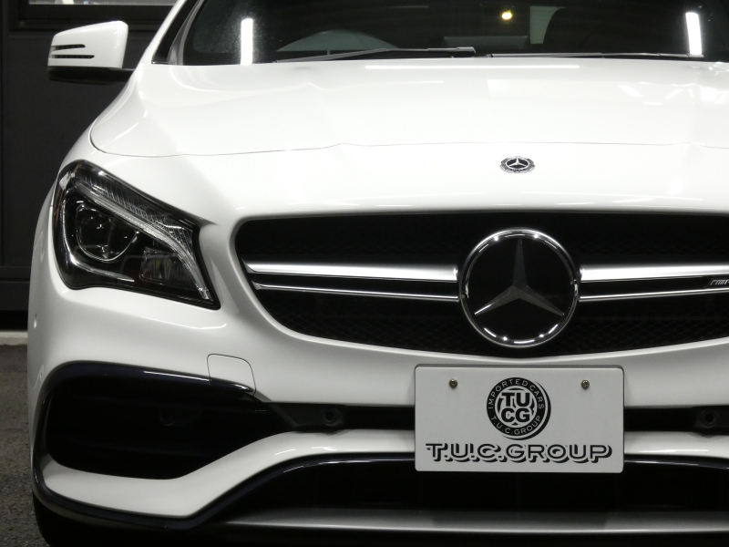 AMG CLAクラス CLA45 4MATIC ｼｭｰﾃｨﾝｸﾞﾌﾞﾚｰｸ ﾚｰﾀﾞｰｾｰﾌﾃｨPKG　後期 ｷｰﾚｽｺﾞｰ 黒革/ﾋｰﾀｰ ﾊﾟﾉﾗﾏｻﾝﾙｰﾌ HDDﾅﾋﾞ 地ﾃﾞｼﾞ Bｶﾒﾗ AppleCarPlay 自動ﾘｱｹﾞｰﾄ/ﾌｯﾄOP 前後ﾄﾞﾗﾚｺ AMGｴｱﾛ/18ｲﾝﾁAW AMGﾗｲﾄﾞｺﾝﾄﾛｰﾙｻｽ LEDﾍｯﾄﾞﾗｲﾄ/ｵｰﾄHB　2年保証付