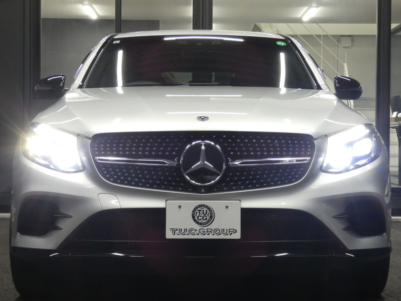 AMG GLCクーペ GLC43 4MATIC ｸｰﾍﾟ ﾚｻﾞｰｴｸｽｸﾙｰｼﾌﾞ&ﾅｲﾄ&ﾚｰﾀﾞｰｾｰﾌﾃｨPKG　AMGｴｱﾛ/21ｲﾝﾁAW AMGﾗｲﾄﾞｺﾝﾄﾛｰﾙ 黒本革/前後ﾋｰﾀｰ ｻﾝﾙｰﾌ HDDﾅﾋﾞ 地ﾃﾞｼﾞ 360度ｶﾒﾗ Burmester LEDﾍｯﾄﾞﾗｲﾄ ｵｰﾄﾘｱｹﾞｰﾄ ｴｱﾊﾞﾗﾝｽPKG ﾍｯﾄﾞｱｯﾌﾟD　2年保証付