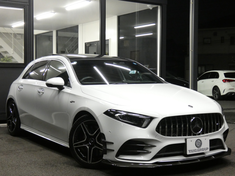 AMG Aクラス A35 4MATIC AMGｱﾄﾞﾊﾞﾝｽﾄﾞ&ﾅﾋﾞｹﾞｰｼｮﾝ&ﾚｰﾀﾞｰｾｰﾌﾃｨPKG　meｺﾈｸﾄ AMGｴｱﾛ 18ｲﾝﾁAW ﾘｯﾌﾟｽﾎﾟｲﾗｰ 赤黒革/ﾋｰﾀｰ ﾊﾟﾉﾗﾏｻﾝﾙｰﾌ MBUXﾅﾋﾞ 地ﾃﾞｼﾞ 360度ｶﾒﾗ ﾍｯﾄﾞｱｯﾌﾟD ｱﾄﾞﾊﾞﾝｽﾄﾞｻｳﾝﾄﾞ ﾄﾞﾗﾚｺ LEDﾍｯﾄﾞﾗｲﾄ/自動HB　2年保証付