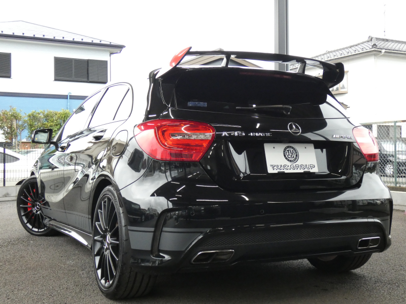 AMG Aクラス A45 AMG 4MATIC ｴﾃﾞｨｼｮﾝ1 ｾｰﾌﾃｨPKG　200台限定 専用ｴｸｽﾃﾘｱ&ｲﾝﾃﾘｱ AMGﾊﾟﾌｫｰﾏﾝｽｼｰﾄ/ｽﾃｱﾘﾝｸﾞ AMGｴｱﾛ/19ｲﾝﾁAW 強化ﾌﾞﾚｰｷ&ｻｽﾍﾟﾝｼｮﾝ HDDﾅﾋﾞ 地ﾃﾞｼﾞ Bｶﾒﾗ BTｵｰﾃﾞｨｵ ﾊﾟｰｸﾄﾛﾆｯｸ ﾃﾞｨｽﾄﾛﾆｯｸﾌﾟﾗｽ　2年保証付