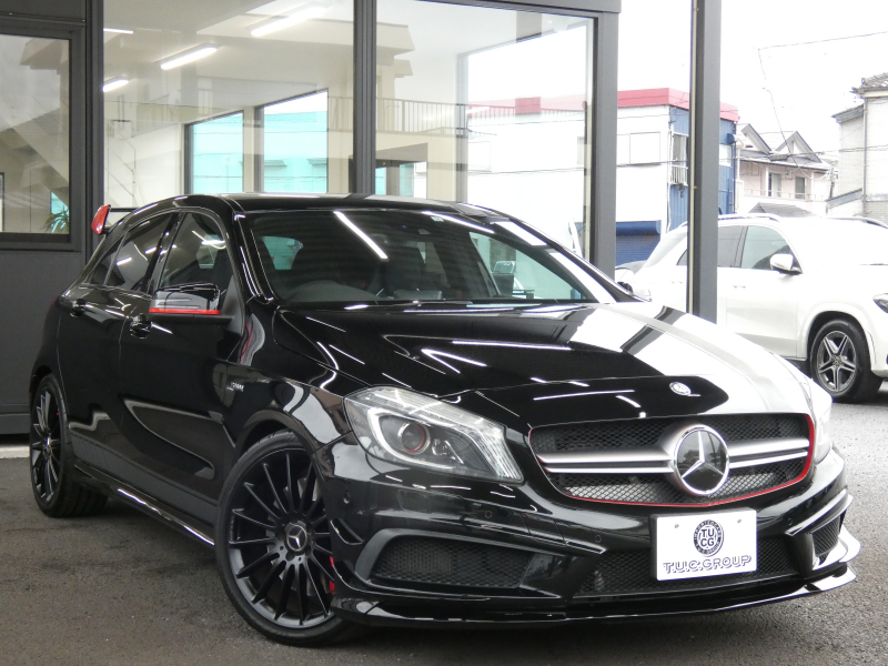 AMG Aクラス A45 AMG 4MATIC ｴﾃﾞｨｼｮﾝ1 ｾｰﾌﾃｨPKG　200台限定 専用ｴｸｽﾃﾘｱ&ｲﾝﾃﾘｱ AMGﾊﾟﾌｫｰﾏﾝｽｼｰﾄ/ｽﾃｱﾘﾝｸﾞ AMGｴｱﾛ/19ｲﾝﾁAW 強化ﾌﾞﾚｰｷ&ｻｽﾍﾟﾝｼｮﾝ HDDﾅﾋﾞ 地ﾃﾞｼﾞ Bｶﾒﾗ BTｵｰﾃﾞｨｵ ﾊﾟｰｸﾄﾛﾆｯｸ ﾃﾞｨｽﾄﾛﾆｯｸﾌﾟﾗｽ　2年保証付