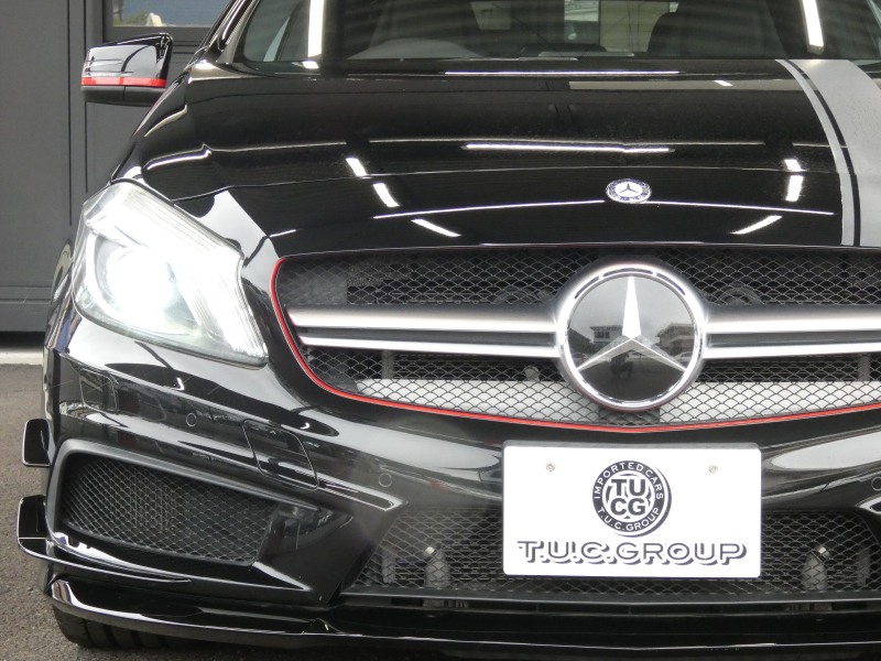 AMG Aクラス A45 AMG 4MATIC ｴﾃﾞｨｼｮﾝ1 ｾｰﾌﾃｨPKG　200台限定 専用ｴｸｽﾃﾘｱ&ｲﾝﾃﾘｱ AMGﾊﾟﾌｫｰﾏﾝｽｼｰﾄ/ｽﾃｱﾘﾝｸﾞ AMGｴｱﾛ/19ｲﾝﾁAW 強化ﾌﾞﾚｰｷ&ｻｽﾍﾟﾝｼｮﾝ HDDﾅﾋﾞ 地ﾃﾞｼﾞ Bｶﾒﾗ BTｵｰﾃﾞｨｵ ﾊﾟｰｸﾄﾛﾆｯｸ ﾃﾞｨｽﾄﾛﾆｯｸﾌﾟﾗｽ　2年保証付