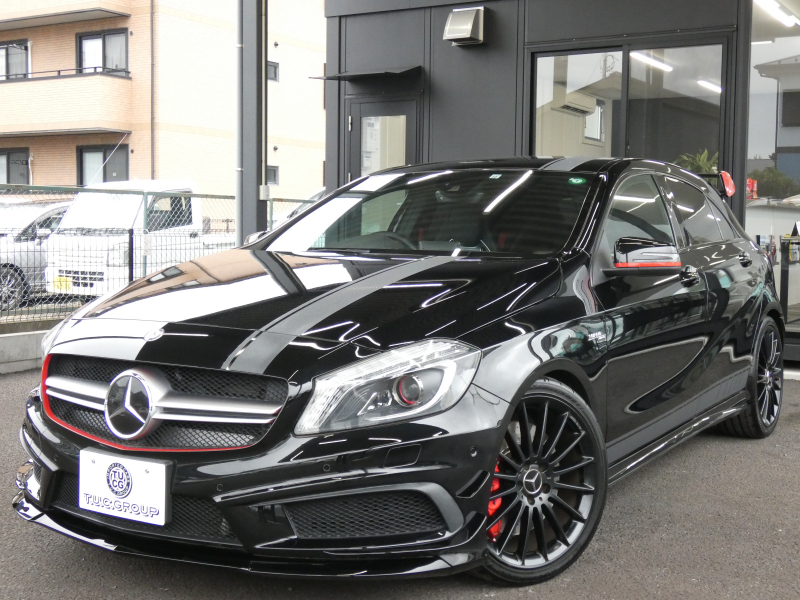 AMG Aクラス A45 AMG 4MATIC ｴﾃﾞｨｼｮﾝ1 ｾｰﾌﾃｨPKG　200台限定 専用ｴｸｽﾃﾘｱ&ｲﾝﾃﾘｱ AMGﾊﾟﾌｫｰﾏﾝｽｼｰﾄ/ｽﾃｱﾘﾝｸﾞ AMGｴｱﾛ/19ｲﾝﾁAW 強化ﾌﾞﾚｰｷ&ｻｽﾍﾟﾝｼｮﾝ HDDﾅﾋﾞ 地ﾃﾞｼﾞ Bｶﾒﾗ BTｵｰﾃﾞｨｵ ﾊﾟｰｸﾄﾛﾆｯｸ ﾃﾞｨｽﾄﾛﾆｯｸﾌﾟﾗｽ　2年保証付