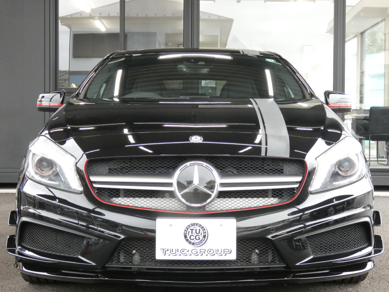 AMG Aクラス A45 AMG 4MATIC ｴﾃﾞｨｼｮﾝ1 ｾｰﾌﾃｨPKG　200台限定 専用ｴｸｽﾃﾘｱ&ｲﾝﾃﾘｱ AMGﾊﾟﾌｫｰﾏﾝｽｼｰﾄ/ｽﾃｱﾘﾝｸﾞ AMGｴｱﾛ/19ｲﾝﾁAW 強化ﾌﾞﾚｰｷ&ｻｽﾍﾟﾝｼｮﾝ HDDﾅﾋﾞ 地ﾃﾞｼﾞ Bｶﾒﾗ BTｵｰﾃﾞｨｵ ﾊﾟｰｸﾄﾛﾆｯｸ ﾃﾞｨｽﾄﾛﾆｯｸﾌﾟﾗｽ　2年保証付