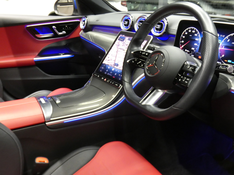 メルセデスベンツ Cクラス C220d ｽﾃｰｼｮﾝﾜｺﾞﾝ AVG AMGﾗｲﾝ&ﾚｻﾞｰｴｸｽｸﾙｰｼﾌﾞ&ﾍﾞｰｼｯｸ&ﾚｰﾀﾞｰｾｰﾌﾃｨPKG　ISG搭載 meｺﾈｸﾄ 赤黒革 ﾊﾟﾉﾗﾏSR MBUXﾅﾋﾞ 地ﾃﾞｼﾞ AppleCarPlay 360度ｶﾒﾗ ﾍｯﾄﾞｱｯﾌﾟD 前後ﾄﾞﾗﾚｺ ｱﾄﾞﾊﾞﾝｽﾄﾞｻｳﾝﾄﾞ 自動ﾘｱｹﾞｰﾄ AMGｴｱﾛ/18AW　2年保証付