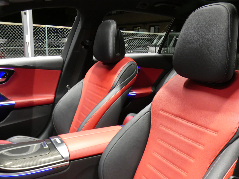 メルセデスベンツ Cクラス C220d ｽﾃｰｼｮﾝﾜｺﾞﾝ AVG AMGﾗｲﾝ&ﾚｻﾞｰｴｸｽｸﾙｰｼﾌﾞ&ﾍﾞｰｼｯｸ&ﾚｰﾀﾞｰｾｰﾌﾃｨPKG　ISG搭載 meｺﾈｸﾄ 赤黒革 ﾊﾟﾉﾗﾏSR MBUXﾅﾋﾞ 地ﾃﾞｼﾞ AppleCarPlay 360度ｶﾒﾗ ﾍｯﾄﾞｱｯﾌﾟD 前後ﾄﾞﾗﾚｺ ｱﾄﾞﾊﾞﾝｽﾄﾞｻｳﾝﾄﾞ 自動ﾘｱｹﾞｰﾄ AMGｴｱﾛ/18AW　2年保証付