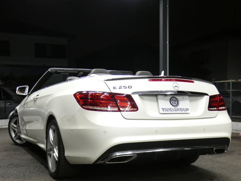 メルセデスベンツ Eクラス E250 ｶﾌﾞﾘｵﾚ AMGｽﾎﾟｰﾂ&ｺﾝﾌｫｰﾄ&ﾚｰﾀﾞｰｾｰﾌﾃｨPKG　後期 ﾌﾞﾗｳﾝｿﾌﾄﾄｯﾌﾟ AMGｴｱﾛ&18AW ﾄﾗﾝｸｽﾎﾟｲﾗｰ ｷｰﾚｽｺﾞｰ 茶本革/ﾋｰﾀｰ/ｴｱｽｶｰﾌ ｴｱｶﾞｲﾄﾞ ﾅﾋﾞ 地ﾃﾞｼﾞ ﾊﾞｯｸｶﾒﾗ 純正ﾄﾞﾗﾚｺ LEDﾍｯﾄﾞﾗｲﾄ/自動ﾊｲﾋﾞｰﾑ　2年保証付