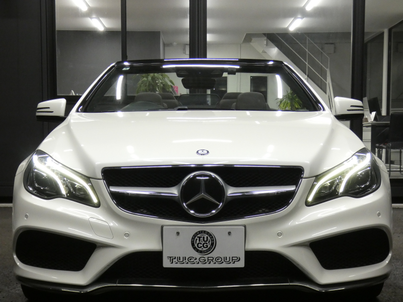 メルセデスベンツ Eクラス E250 ｶﾌﾞﾘｵﾚ AMGｽﾎﾟｰﾂ&ｺﾝﾌｫｰﾄ&ﾚｰﾀﾞｰｾｰﾌﾃｨPKG　後期 ﾌﾞﾗｳﾝｿﾌﾄﾄｯﾌﾟ AMGｴｱﾛ&18AW ﾄﾗﾝｸｽﾎﾟｲﾗｰ ｷｰﾚｽｺﾞｰ 茶本革/ﾋｰﾀｰ/ｴｱｽｶｰﾌ ｴｱｶﾞｲﾄﾞ ﾅﾋﾞ 地ﾃﾞｼﾞ ﾊﾞｯｸｶﾒﾗ 純正ﾄﾞﾗﾚｺ LEDﾍｯﾄﾞﾗｲﾄ/自動ﾊｲﾋﾞｰﾑ　2年保証付