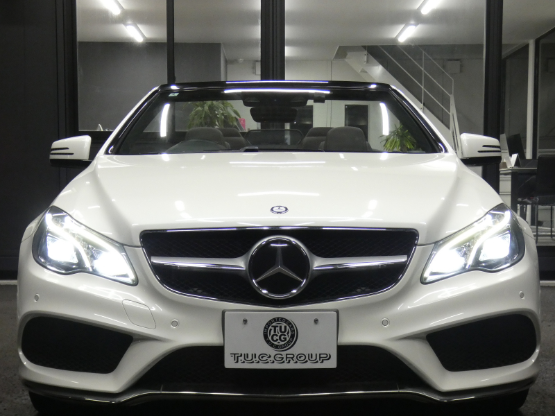メルセデスベンツ Eクラス E250 ｶﾌﾞﾘｵﾚ AMGｽﾎﾟｰﾂ&ｺﾝﾌｫｰﾄ&ﾚｰﾀﾞｰｾｰﾌﾃｨPKG　後期 ﾌﾞﾗｳﾝｿﾌﾄﾄｯﾌﾟ AMGｴｱﾛ&18AW ﾄﾗﾝｸｽﾎﾟｲﾗｰ ｷｰﾚｽｺﾞｰ 茶本革/ﾋｰﾀｰ/ｴｱｽｶｰﾌ ｴｱｶﾞｲﾄﾞ ﾅﾋﾞ 地ﾃﾞｼﾞ ﾊﾞｯｸｶﾒﾗ 純正ﾄﾞﾗﾚｺ LEDﾍｯﾄﾞﾗｲﾄ/自動ﾊｲﾋﾞｰﾑ　2年保証付