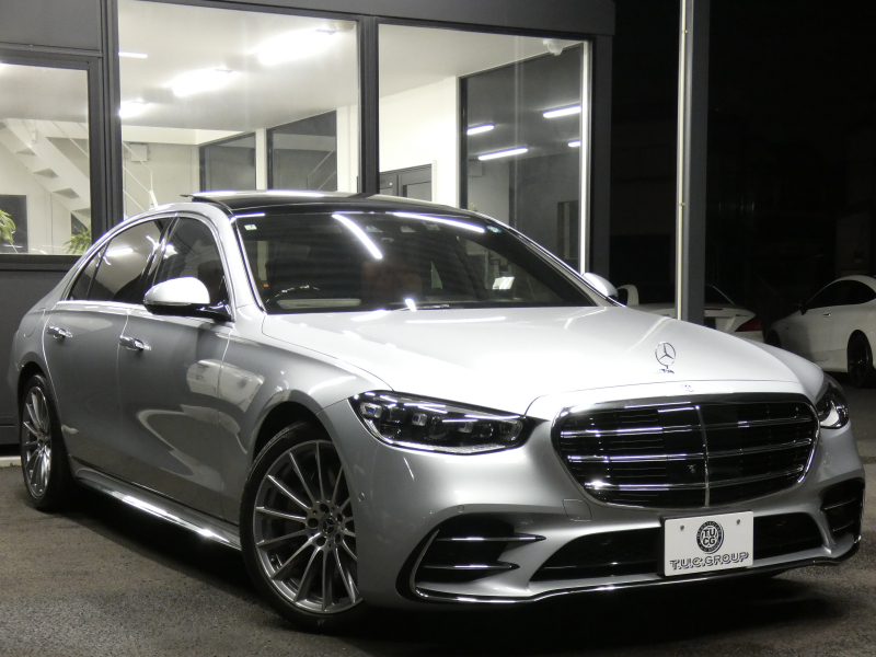 メルセデスベンツ Sクラス S500 4MATIC ﾛﾝｸﾞ AMGﾗｲﾝ ﾚｰﾀﾞｰｾｰﾌﾃｨPKG　ISG搭載 1ｵｰﾅｰ ﾌﾞﾗｳﾝﾚｻﾞｰ 前後ﾋｰﾀｰ/ﾍﾞﾝﾁﾚｰﾀｰ ﾊﾟﾉﾗﾏSR MBUXﾅﾋﾞTV 360ｶﾒﾗ Burmester 3DｺｯｸﾋﾟｯﾄD ｴｱﾊﾞﾗﾝｽPKG ﾘｱｱｸｽﾙｽﾃｱﾘﾝｸﾞ 前後ﾄﾞﾗﾚｺ ﾃﾞｼﾞﾀﾙLEDﾗｲﾄ AMGｴｱﾛ/20ｲﾝﾁAW　2年保証付