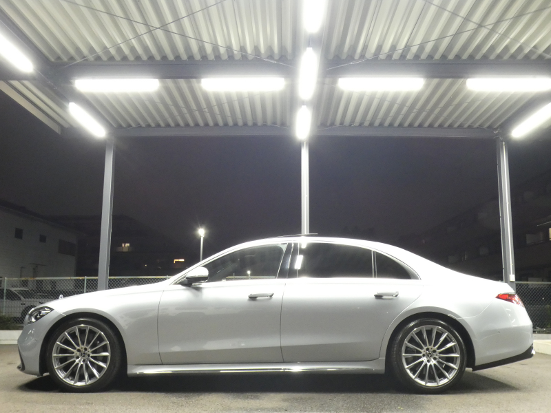 メルセデスベンツ Sクラス S500 4MATIC ﾛﾝｸﾞ AMGﾗｲﾝ ﾚｰﾀﾞｰｾｰﾌﾃｨPKG　ISG搭載 1ｵｰﾅｰ ﾌﾞﾗｳﾝﾚｻﾞｰ 前後ﾋｰﾀｰ/ﾍﾞﾝﾁﾚｰﾀｰ ﾊﾟﾉﾗﾏSR MBUXﾅﾋﾞTV 360ｶﾒﾗ Burmester 3DｺｯｸﾋﾟｯﾄD ｴｱﾊﾞﾗﾝｽPKG ﾘｱｱｸｽﾙｽﾃｱﾘﾝｸﾞ 前後ﾄﾞﾗﾚｺ ﾃﾞｼﾞﾀﾙLEDﾗｲﾄ AMGｴｱﾛ/20ｲﾝﾁAW　2年保証付