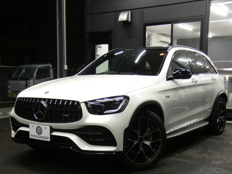 AMG GLC GLC43 4MATIC ﾚｻﾞｰｴｸｽｸﾙｰｼﾌﾞ&ﾚｰﾀﾞｰｾｰﾌﾃｨPKG　後期 390ps meｺﾈｸﾄ 黒革/ﾋｰﾀｰ/ﾍﾞﾝﾁﾚｰﾀｰ MBUXﾅﾋﾞ 地ﾃﾞｼﾞ 360度ｶﾒﾗ ﾍｯﾄﾞｱｯﾌﾟD Burmester ｴｱﾊﾞﾗﾝｽPKG 前後ﾄﾞﾗﾚｺ LEDﾍｯﾄﾞﾗｲﾄ AMGｴｱﾛ/20ｲﾝﾁAW　2年保証付