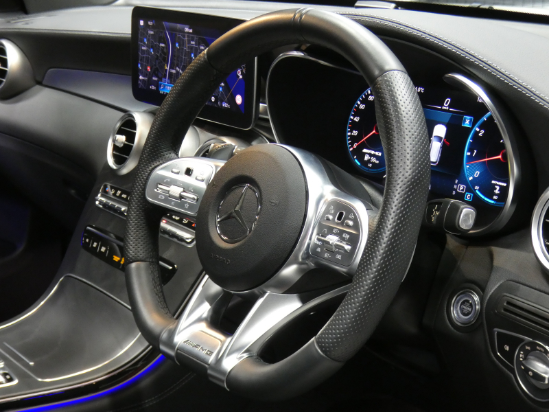 AMG GLC GLC43 4MATIC ﾚｻﾞｰｴｸｽｸﾙｰｼﾌﾞ&ﾚｰﾀﾞｰｾｰﾌﾃｨPKG　後期 390ps meｺﾈｸﾄ 黒革/ﾋｰﾀｰ/ﾍﾞﾝﾁﾚｰﾀｰ MBUXﾅﾋﾞ 地ﾃﾞｼﾞ 360度ｶﾒﾗ ﾍｯﾄﾞｱｯﾌﾟD Burmester ｴｱﾊﾞﾗﾝｽPKG 前後ﾄﾞﾗﾚｺ LEDﾍｯﾄﾞﾗｲﾄ AMGｴｱﾛ/20ｲﾝﾁAW　2年保証付
