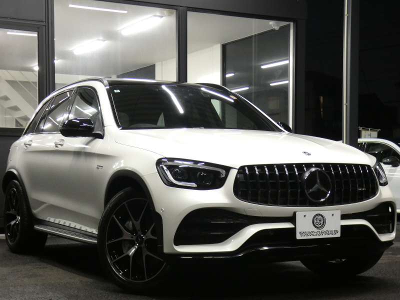 AMG GLC GLC43 4MATIC ﾚｻﾞｰｴｸｽｸﾙｰｼﾌﾞ&ﾚｰﾀﾞｰｾｰﾌﾃｨPKG　後期 390ps meｺﾈｸﾄ 黒革/ﾋｰﾀｰ/ﾍﾞﾝﾁﾚｰﾀｰ MBUXﾅﾋﾞ 地ﾃﾞｼﾞ 360度ｶﾒﾗ ﾍｯﾄﾞｱｯﾌﾟD Burmester ｴｱﾊﾞﾗﾝｽPKG 前後ﾄﾞﾗﾚｺ LEDﾍｯﾄﾞﾗｲﾄ AMGｴｱﾛ/20ｲﾝﾁAW　2年保証付