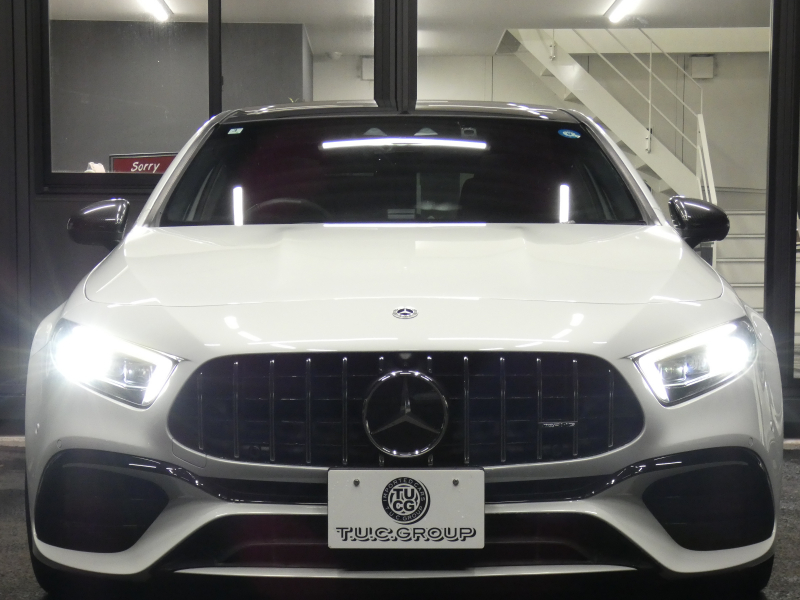 AMG Aクラス A45 S 4MATIC+ AMGｱﾄﾞﾊﾞﾝｽﾄﾞ&ﾚｰﾀﾞｰｾｰﾌﾃｨPKG　meｺﾈｸﾄ AMGﾊﾟﾌｫｰﾏﾝｽｽﾃｱﾘﾝｸﾞ AMGｴｱﾛ&19ｲﾝﾁAW AMG強化ﾌﾞﾚｰｷ 赤黒革/ﾋｰﾀｰ ﾊﾟﾉﾗﾏSR MBUXﾅﾋﾞTV 360度ｶﾒﾗ AppleCarPlay ﾍｯﾄﾞｱｯﾌﾟD ｱﾄﾞﾊﾞﾝｽﾄﾞｻｳﾝﾄﾞ　2年保証付
