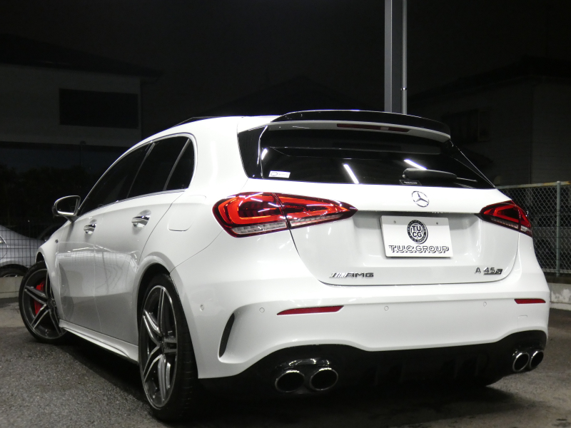 AMG Aクラス A45 S 4MATIC+ AMGｱﾄﾞﾊﾞﾝｽﾄﾞ&ﾚｰﾀﾞｰｾｰﾌﾃｨPKG　meｺﾈｸﾄ AMGﾊﾟﾌｫｰﾏﾝｽｽﾃｱﾘﾝｸﾞ AMGｴｱﾛ&19ｲﾝﾁAW AMG強化ﾌﾞﾚｰｷ 赤黒革/ﾋｰﾀｰ ﾊﾟﾉﾗﾏSR MBUXﾅﾋﾞTV 360度ｶﾒﾗ AppleCarPlay ﾍｯﾄﾞｱｯﾌﾟD ｱﾄﾞﾊﾞﾝｽﾄﾞｻｳﾝﾄﾞ　2年保証付