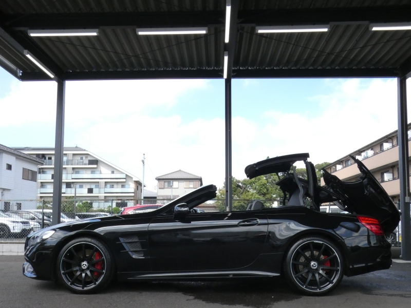 メルセデスベンツ SLクラス SL400 ﾚｰﾀﾞｰｾｰﾌﾃｨPKG　後期 AMG19/20ｲﾝﾁAW(純正OP) ｷｰﾚｽｺﾞｰ ｶﾞﾗｽﾙｰﾌ ﾅｯﾊﾟﾚｻﾞｰｼｰﾄ/ﾋｰﾀｰ/ﾍﾞﾝﾁﾚｰﾀｰ HDDﾅﾋﾞ 地ﾃﾞｼﾞ Aｶｰﾌﾟﾚｲ Bｶﾒﾗ 純正ﾄﾞﾗﾚｺ ﾀﾞｲﾅﾐｯｸｾﾚｸﾄ 自動ﾄﾗﾝｸ/ﾌｯﾄOP LEDﾍｯﾄﾞﾗｲﾄ/自動HB AMGｴｱﾛ　2年保証付