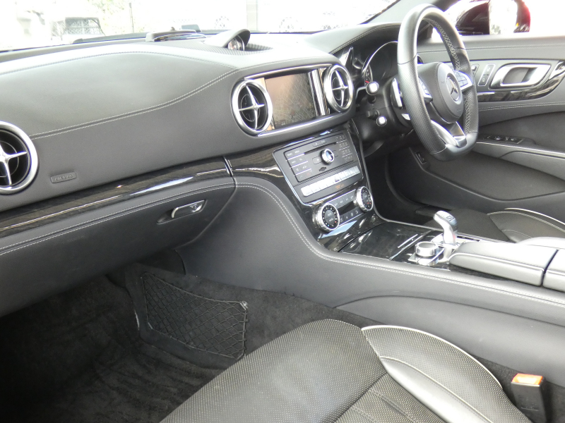 メルセデスベンツ SLクラス SL400 ﾚｰﾀﾞｰｾｰﾌﾃｨPKG　後期 AMG19/20ｲﾝﾁAW(純正OP) ｷｰﾚｽｺﾞｰ ｶﾞﾗｽﾙｰﾌ ﾅｯﾊﾟﾚｻﾞｰｼｰﾄ/ﾋｰﾀｰ/ﾍﾞﾝﾁﾚｰﾀｰ HDDﾅﾋﾞ 地ﾃﾞｼﾞ Aｶｰﾌﾟﾚｲ Bｶﾒﾗ 純正ﾄﾞﾗﾚｺ ﾀﾞｲﾅﾐｯｸｾﾚｸﾄ 自動ﾄﾗﾝｸ/ﾌｯﾄOP LEDﾍｯﾄﾞﾗｲﾄ/自動HB AMGｴｱﾛ　2年保証付