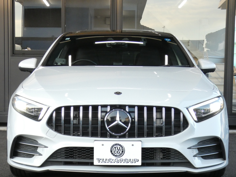 AMG Aクラス A35 4MATIC AMGｱﾄﾞﾊﾞﾝｽﾄﾞ&ﾅﾋﾞｹﾞｰｼｮﾝ&ﾚｰﾀﾞｰｾｰﾌﾃｨPKG　meｺﾈｸﾄ AMGｴｱﾛ 18ｲﾝﾁAW 赤黒革/ﾋｰﾀｰ ﾊﾟﾉﾗﾏｻﾝﾙｰﾌ MBUXﾅﾋﾞ 地ﾃﾞｼﾞ 360度ｶﾒﾗ ﾍｯﾄﾞｱｯﾌﾟD ｱﾄﾞﾊﾞﾝｽﾄﾞｻｳﾝﾄﾞ 前後ﾄﾞﾗﾚｺ LEDﾍｯﾄﾞﾗｲﾄ/自動HB　2年保証付