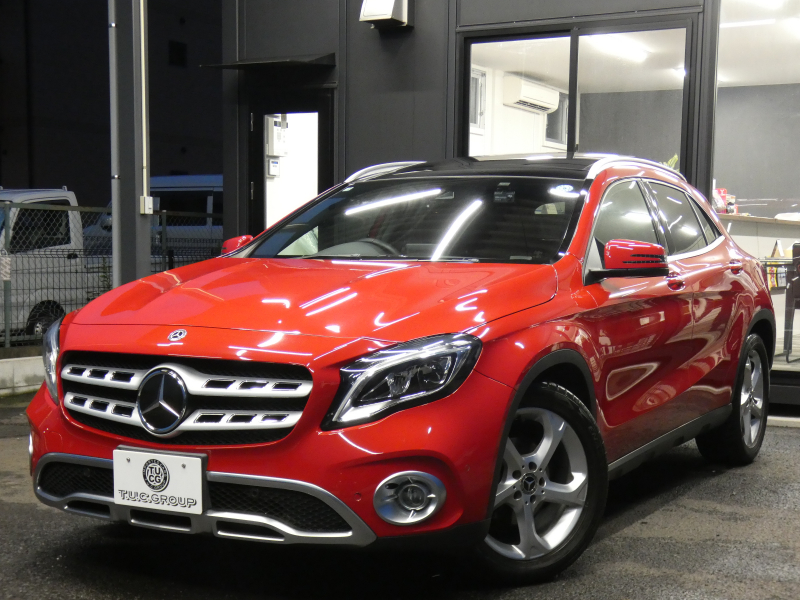メルセデスベンツ GLA GLA180 ﾌﾟﾚﾐｱﾑ&ﾚｰﾀﾞｰｾｰﾌﾃｨPKG　後期 1ｵｰﾅｰ ｷｰﾚｽｺﾞｰ 黒本革ｼｰﾄ/ﾋｰﾀｰ ﾊﾟﾉﾗﾏｻﾝﾙｰﾌ ﾅﾋﾞ 地ﾃﾞｼﾞ Bｶﾒﾗ AppleCarPlay 前後ﾄﾞﾗﾚｺ harman/kardon 自動ﾘｱｹﾞｰﾄ/ﾌｯﾄOP LEDﾗｲﾄ/自動HB ｱﾝﾋﾞｴﾝﾄﾗｲﾄ　2年保証付