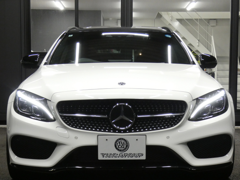 AMG Cクラス C43 4MATIC ｽﾃｰｼｮﾝﾜｺﾞﾝ ﾚｰﾀﾞｰｾｰﾌﾃｨPKG　meｺﾈｸﾄ 9速AT AMGｴｱﾛ&19ｲﾝﾁｱﾙﾐ 赤本革 ﾊﾟﾉﾗﾏｻﾝﾙｰﾌ ﾅﾋﾞTV Bｶﾒﾗ Burmester ﾍｯﾄﾞｱｯﾌﾟD ｴｱﾊﾞﾗﾝｽP/ﾊﾟﾌｭｰﾑｱﾄﾏｲｻﾞｰ 自動ﾘｱｹﾞｰﾄ/ﾌｯﾄOP ﾊﾟﾄﾞﾙｼﾌﾄ LEDﾍｯﾄﾞﾗｲﾄ/自動HB　2年保証付