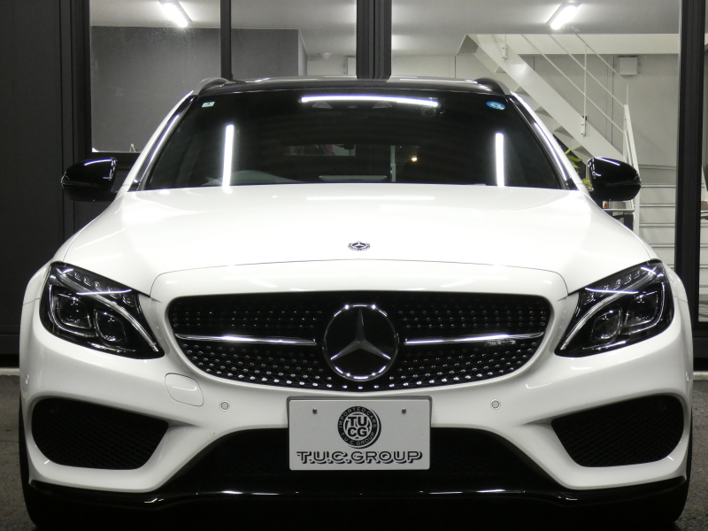 AMG Cクラス C43 4MATIC ｽﾃｰｼｮﾝﾜｺﾞﾝ ﾚｰﾀﾞｰｾｰﾌﾃｨPKG　meｺﾈｸﾄ 9速AT AMGｴｱﾛ&19ｲﾝﾁｱﾙﾐ 赤本革 ﾊﾟﾉﾗﾏｻﾝﾙｰﾌ ﾅﾋﾞTV Bｶﾒﾗ Burmester ﾍｯﾄﾞｱｯﾌﾟD ｴｱﾊﾞﾗﾝｽP/ﾊﾟﾌｭｰﾑｱﾄﾏｲｻﾞｰ 自動ﾘｱｹﾞｰﾄ/ﾌｯﾄOP ﾊﾟﾄﾞﾙｼﾌﾄ LEDﾍｯﾄﾞﾗｲﾄ/自動HB　2年保証付