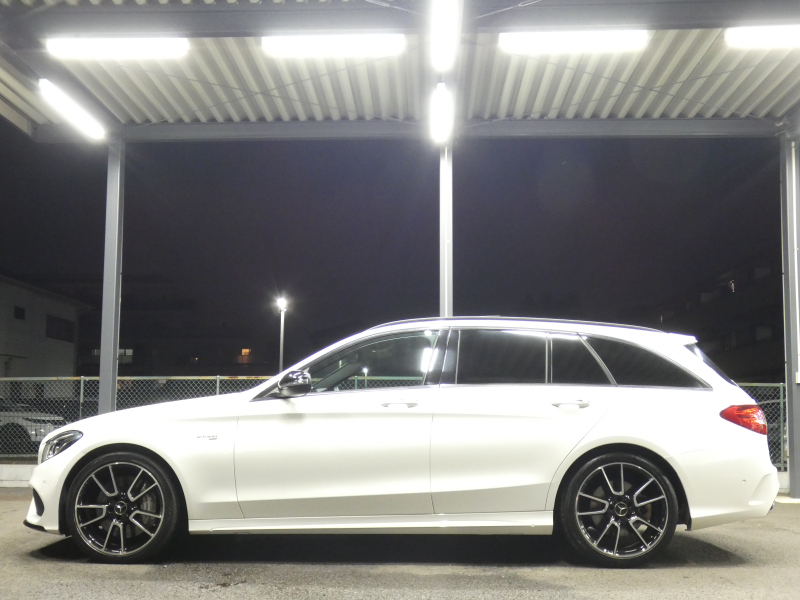 AMG Cクラス C43 4MATIC ｽﾃｰｼｮﾝﾜｺﾞﾝ ﾚｰﾀﾞｰｾｰﾌﾃｨPKG　meｺﾈｸﾄ 9速AT AMGｴｱﾛ&19ｲﾝﾁｱﾙﾐ 赤本革 ﾊﾟﾉﾗﾏｻﾝﾙｰﾌ ﾅﾋﾞTV Bｶﾒﾗ Burmester ﾍｯﾄﾞｱｯﾌﾟD ｴｱﾊﾞﾗﾝｽP/ﾊﾟﾌｭｰﾑｱﾄﾏｲｻﾞｰ 自動ﾘｱｹﾞｰﾄ/ﾌｯﾄOP ﾊﾟﾄﾞﾙｼﾌﾄ LEDﾍｯﾄﾞﾗｲﾄ/自動HB　2年保証付