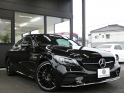 メルセデスベンツ Cクラス C180 ｸｰﾍﾟ ｽﾎﾟｰﾂ ﾚｻﾞｰｴｸｽｸﾙｰｼﾌﾞ&ﾚｰﾀﾞｰｾｰﾌﾃｨPKG　後期 meｺﾈｸﾄ 黒本革 ﾊﾟﾉﾗﾏSR ﾅﾋﾞTV Aｶｰﾌﾟﾚｲ Bｶﾒﾗ ﾍｯﾄﾞｱｯﾌﾟD ｴｱﾊﾞﾗﾝｽPKG ﾀﾞｲﾅﾐｯｸｾﾚｸﾄ AMGｴｱﾛ AMG19ｲﾝﾁAW LEDﾍｯﾄﾞﾗｲﾄ　2年保証付