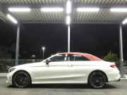 AMG Cクラス C43 4MATIC ｶﾌﾞﾘｵﾚ ﾚｰﾀﾞｰｾｰﾌﾃｨPKG　後期 390ps meｺﾈｸﾄ 赤革 赤幌 HDDﾅﾋﾞ 地ﾃﾞｼﾞ Appleｶｰﾌﾟﾚｲ ﾍｯﾄﾞｱｯﾌﾟD Burmester ﾏﾙﾁﾋﾞｰﾑLEDﾍｯﾄﾞﾗｲﾄ　2年保証付