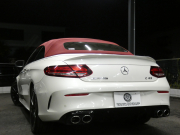 AMG Cクラス C43 4MATIC ｶﾌﾞﾘｵﾚ ﾚｰﾀﾞｰｾｰﾌﾃｨPKG　後期 390ps meｺﾈｸﾄ 赤革 赤幌 HDDﾅﾋﾞ 地ﾃﾞｼﾞ Appleｶｰﾌﾟﾚｲ ﾍｯﾄﾞｱｯﾌﾟD Burmester ﾏﾙﾁﾋﾞｰﾑLEDﾍｯﾄﾞﾗｲﾄ　2年保証付