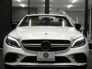 AMG Cクラス C43 4MATIC ｶﾌﾞﾘｵﾚ ﾚｰﾀﾞｰｾｰﾌﾃｨPKG　後期 390ps meｺﾈｸﾄ 赤革 赤幌 HDDﾅﾋﾞ 地ﾃﾞｼﾞ Appleｶｰﾌﾟﾚｲ ﾍｯﾄﾞｱｯﾌﾟD Burmester ﾏﾙﾁﾋﾞｰﾑLEDﾍｯﾄﾞﾗｲﾄ　2年保証付