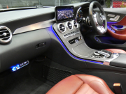 AMG Cクラス C43 4MATIC ｶﾌﾞﾘｵﾚ ﾚｰﾀﾞｰｾｰﾌﾃｨPKG　後期 390ps meｺﾈｸﾄ 赤革 赤幌 HDDﾅﾋﾞ 地ﾃﾞｼﾞ Appleｶｰﾌﾟﾚｲ ﾍｯﾄﾞｱｯﾌﾟD Burmester ﾏﾙﾁﾋﾞｰﾑLEDﾍｯﾄﾞﾗｲﾄ　2年保証付