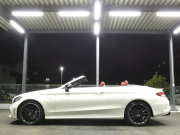 AMG Cクラス C43 4MATIC ｶﾌﾞﾘｵﾚ ﾚｰﾀﾞｰｾｰﾌﾃｨPKG　後期 390ps meｺﾈｸﾄ 赤革 赤幌 HDDﾅﾋﾞ 地ﾃﾞｼﾞ Appleｶｰﾌﾟﾚｲ ﾍｯﾄﾞｱｯﾌﾟD Burmester ﾏﾙﾁﾋﾞｰﾑLEDﾍｯﾄﾞﾗｲﾄ　2年保証付