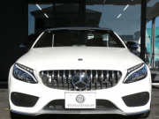 AMG Cクラス C43 4MATIC ｶﾌﾞﾘｵﾚ ﾚｰﾀﾞｰｾｰﾌﾃｨPKG　9速AT AMGｴｱﾛ&19ｲﾝﾁｱﾙﾐ 赤革 赤幌 HDDﾅﾋﾞ 地ﾃﾞｼﾞ Bluetoothｵｰﾃﾞｨｵ ﾌﾞﾙﾒｽﾀｰ 360度ﾄﾞﾗﾚｺ LEDﾍｯﾄﾞﾗｲﾄ ｴｱﾊﾞﾗﾝｽPKG　2年保証付