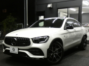 AMG GLCクーペ GLC43 4MATIC ｸｰﾍﾟ ﾚｻﾞｰｴｸｽｸﾙｰｼﾌﾞ&ﾚｰﾀﾞｰｾｰﾌﾃｨPKG　後期 1ｵｰﾅｰ 390ps meｺﾈｸﾄ 黒本革/ﾍﾞﾝﾁﾚｰﾀｰ ｻﾝﾙｰﾌ MBUXﾅﾋﾞ 地ﾃﾞｼﾞ 360ｶﾒﾗ ﾍｯﾄﾞｱｯﾌﾟD Burmester ｴｱﾊﾞﾗﾝｽPKG LEDﾍｯﾄﾞﾗｲﾄ AMGｴｱﾛ/20ｲﾝﾁAW　2年保証付