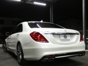AMG Sクラス S63 AMG ﾛﾝｸﾞ ｼｮｰﾌｧｰ&ﾚｰﾀﾞｰｾｰﾌﾃｨPKG　585ps ﾅｯﾊﾟ革ｼｰﾄ/前後ﾍﾞﾝﾁﾚｰﾀｰ&ﾋｰﾀｰ&ﾏｯｻｰｼﾞ ﾅﾋﾞ 地ﾃﾞｼﾞ 360ｶﾒﾗ ﾘｱｴﾝﾀｰﾃｲﾝﾒﾝﾄ Burmester ﾅｲﾄﾋﾞｭｰｱｼｽﾄ AMGｴｱﾛ 後期S63用20AW　2年保証付