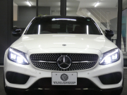 AMG Cクラス C43 4MATIC ｴｸｽｸﾙｰｼﾌﾞ&ﾚｰﾀﾞｰｾｰﾌﾃｨPKG　9速AT AMGｴｱﾛ&19ｲﾝﾁｱﾙﾐ 黒本革 ﾊﾟﾉﾗﾏｻﾝﾙｰﾌ HDDﾅﾋﾞ 地ﾃﾞｼﾞ ﾊﾞｯｸｶﾒﾗ Burmester ﾊﾟﾌｭｰﾑｱﾄﾏｲｻﾞｰ ﾍｯﾄﾞｱｯﾌﾟD LEDﾍｯﾄﾞﾗｲﾄ　2年保証付
