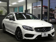 AMG Cクラス C43 4MATIC ｴｸｽｸﾙｰｼﾌﾞ&ﾚｰﾀﾞｰｾｰﾌﾃｨPKG　9速AT AMGｴｱﾛ&19ｲﾝﾁｱﾙﾐ 黒本革 ﾊﾟﾉﾗﾏｻﾝﾙｰﾌ HDDﾅﾋﾞ 地ﾃﾞｼﾞ ﾊﾞｯｸｶﾒﾗ Burmester ﾊﾟﾌｭｰﾑｱﾄﾏｲｻﾞｰ ﾍｯﾄﾞｱｯﾌﾟD LEDﾍｯﾄﾞﾗｲﾄ　2年保証付