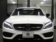 AMG Cクラス C43 4MATIC ｴｸｽｸﾙｰｼﾌﾞ&ﾚｰﾀﾞｰｾｰﾌﾃｨPKG　9速AT AMGｴｱﾛ&19ｲﾝﾁｱﾙﾐ 黒本革 HDDﾅﾋﾞ 地ﾃﾞｼﾞ ﾊﾞｯｸｶﾒﾗ Burmester ﾊﾟﾌｭｰﾑｱﾄﾏｲｻﾞｰ ｵｰﾄﾄﾗﾝｸ/ﾌｯﾄOP 純正ﾄﾞﾗﾚｺ LEDﾍｯﾄﾞﾗｲﾄ　2年保証付