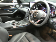 AMG Cクラス C43 4MATIC ｴｸｽｸﾙｰｼﾌﾞ&ﾚｰﾀﾞｰｾｰﾌﾃｨPKG　9速AT AMGｴｱﾛ&19ｲﾝﾁｱﾙﾐ 黒本革 HDDﾅﾋﾞ 地ﾃﾞｼﾞ ﾊﾞｯｸｶﾒﾗ Burmester ﾊﾟﾌｭｰﾑｱﾄﾏｲｻﾞｰ ｵｰﾄﾄﾗﾝｸ/ﾌｯﾄOP 純正ﾄﾞﾗﾚｺ LEDﾍｯﾄﾞﾗｲﾄ　2年保証付