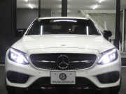 AMG Cクラス C43 4MATIC ｴｸｽｸﾙｰｼﾌﾞ&ﾚｰﾀﾞｰｾｰﾌﾃｨPKG　9速AT AMGｴｱﾛ&19ｲﾝﾁｱﾙﾐ 黒本革 HDDﾅﾋﾞ 地ﾃﾞｼﾞ ﾊﾞｯｸｶﾒﾗ Burmester ﾊﾟﾌｭｰﾑｱﾄﾏｲｻﾞｰ ｵｰﾄﾄﾗﾝｸ/ﾌｯﾄOP 純正ﾄﾞﾗﾚｺ LEDﾍｯﾄﾞﾗｲﾄ　2年保証付