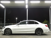AMG Cクラス C43 4MATIC ｴｸｽｸﾙｰｼﾌﾞ&ﾚｰﾀﾞｰｾｰﾌﾃｨPKG　9速AT AMGｴｱﾛ&19ｲﾝﾁｱﾙﾐ 黒本革 HDDﾅﾋﾞ 地ﾃﾞｼﾞ ﾊﾞｯｸｶﾒﾗ Burmester ﾊﾟﾌｭｰﾑｱﾄﾏｲｻﾞｰ ｵｰﾄﾄﾗﾝｸ/ﾌｯﾄOP 純正ﾄﾞﾗﾚｺ LEDﾍｯﾄﾞﾗｲﾄ　2年保証付