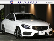 AMG Cクラス C43 4MATIC ｴｸｽｸﾙｰｼﾌﾞ&ﾚｰﾀﾞｰｾｰﾌﾃｨPKG　9速AT AMGｴｱﾛ&19ｲﾝﾁｱﾙﾐ 黒本革 HDDﾅﾋﾞ 地ﾃﾞｼﾞ ﾊﾞｯｸｶﾒﾗ Burmester ﾊﾟﾌｭｰﾑｱﾄﾏｲｻﾞｰ ｵｰﾄﾄﾗﾝｸ/ﾌｯﾄOP 純正ﾄﾞﾗﾚｺ LEDﾍｯﾄﾞﾗｲﾄ　2年保証付