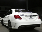 AMG Cクラス C43 4MATIC ｴｸｽｸﾙｰｼﾌﾞ&ﾚｰﾀﾞｰｾｰﾌﾃｨPKG　9速AT AMGｴｱﾛ&19ｲﾝﾁｱﾙﾐ 黒本革 HDDﾅﾋﾞ 地ﾃﾞｼﾞ ﾊﾞｯｸｶﾒﾗ Burmester ﾊﾟﾌｭｰﾑｱﾄﾏｲｻﾞｰ ｵｰﾄﾄﾗﾝｸ/ﾌｯﾄOP 純正ﾄﾞﾗﾚｺ LEDﾍｯﾄﾞﾗｲﾄ　2年保証付