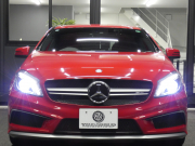 AMG Aクラス A45 AMG 4MATIC ｾｰﾌﾃｨPKG　1ｵｰﾅｰ AMGｴｱﾛ&18AW 強化ﾌﾞﾚｰｷ&ｻｽﾍﾟﾝｼｮﾝ ﾃﾞｨｽﾄﾛﾆｯｸﾌﾟﾗｽ 黒本革ｼｰﾄ HDDﾅﾋﾞ 地ﾃﾞｼﾞ Bｶﾒﾗ ｷｾﾉﾝﾗｲﾄ ｱﾀﾞﾌﾟﾃｨﾌﾞHB ﾊﾟﾄﾞﾙｼﾌﾄ 360度ﾄﾞﾗﾚｺ　2年保証付